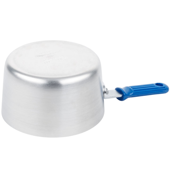 1 ½-quart Wear-Ever® tapered saucepan with Steel Coat X3™ nonstick coating and Cool Handle® rubber grip sleeve