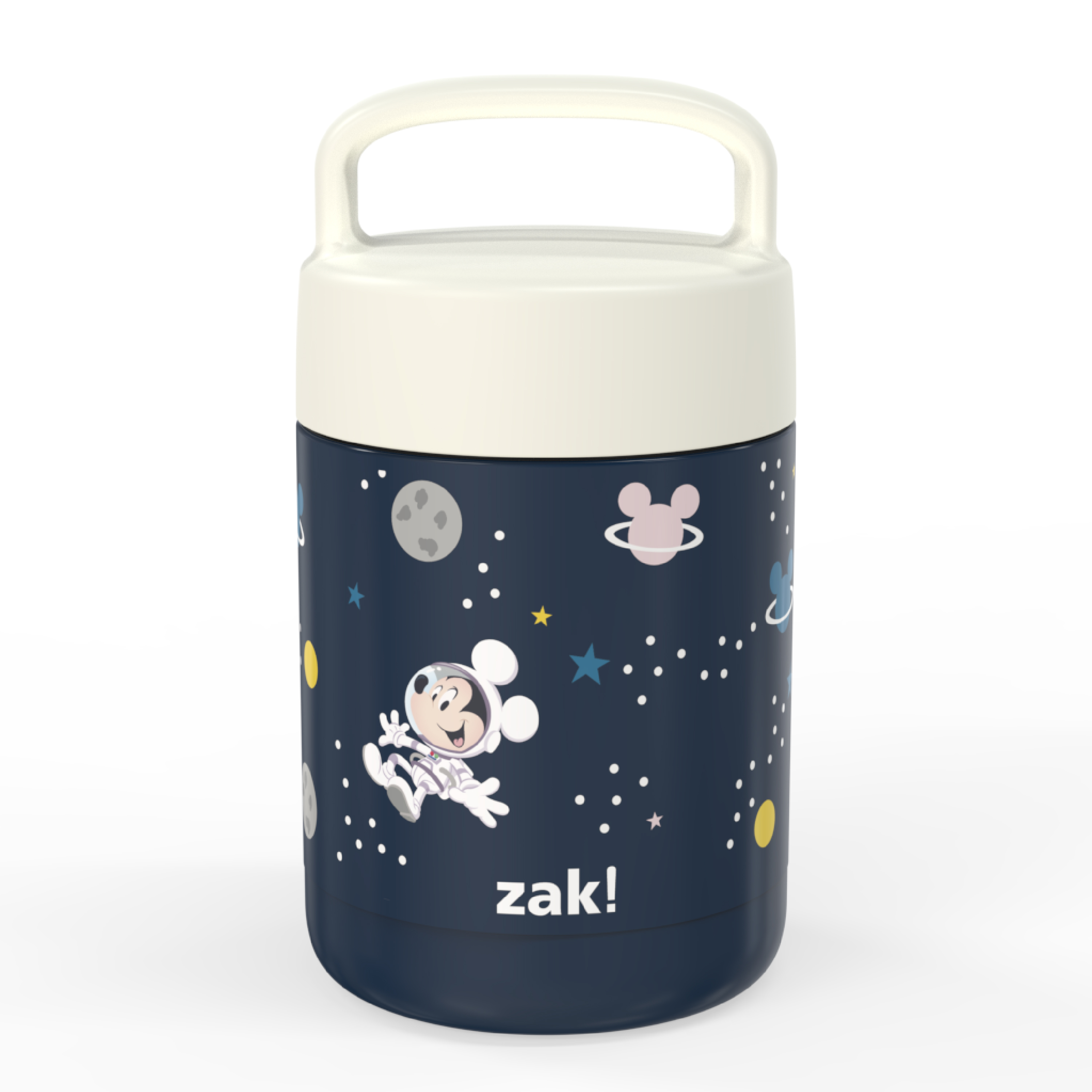 Disney Reusable Vacuum Insulated Stainless Steel Food Container, Mickey Mouse slideshow image 1 Disney Reusable Vacuum Insulated Stainless Steel Food Container, Mickey Mouse slideshow image 1