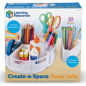 Centro de almacenamiento Create-A-Space™, blanco