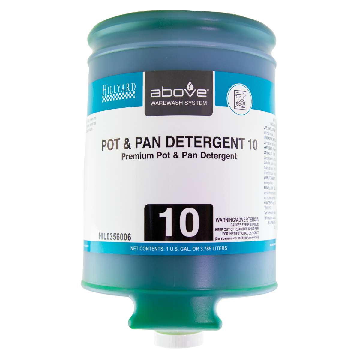 ABOVE 10 POT &amp; PAN DETERGENT  DISH 1GAL