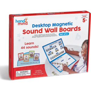 Desktop Magnetic Sound Wall Boards, Set of 6