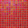 Muse Red Irid 1×1-3/8 Offset Mosaic