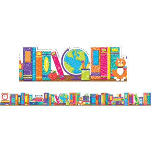 Color My World Books Extra Wide Deco Trim&reg;, 37 Feet