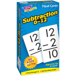 TREND Subtraction 0-12 Skill Drill Flash Cards T-53103