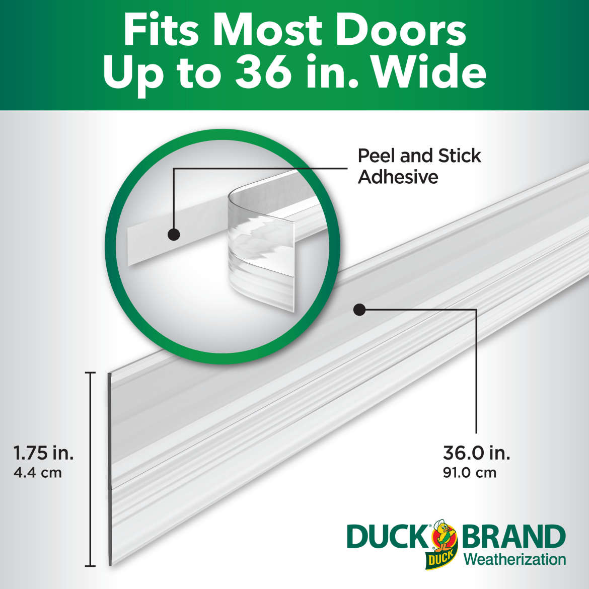 Self-Adhesive Door Bottom Seal