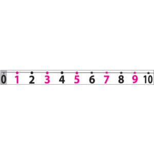 Magnetic Number Line -20 to 120