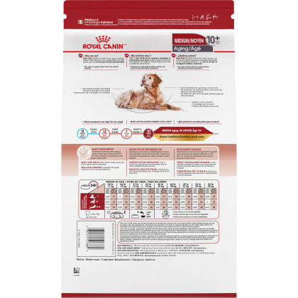 Royal Canin Size Health Nutrition Medium Aging 10+ Dry Dog Food