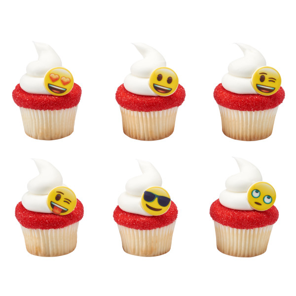 emoji™ Mood Assortment Cupcake Rings