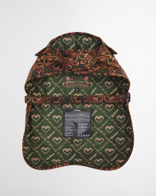 Barbour FARM Rio Pineapple Dog Coat Royal Pineapple