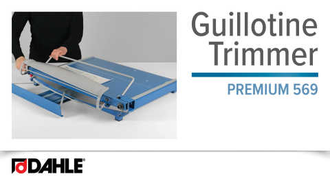 <big><strong>Dahle 569</strong></big><br>Premium Guillotine