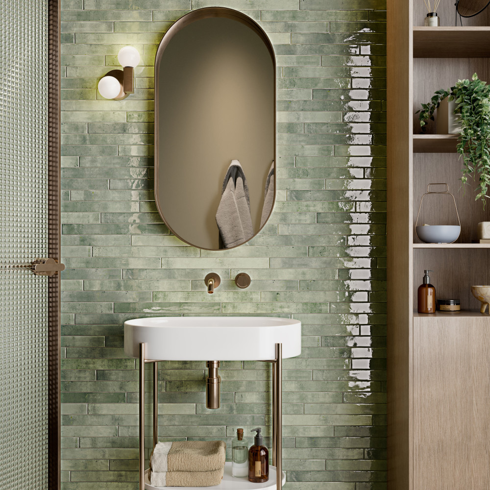 Sample – Scottsdale Aquamarine Porcelain Floor and Wall Tile