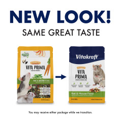 Image of Vitakraft Sunseed Vita Prima Rat & Mouse Food, 2 lb