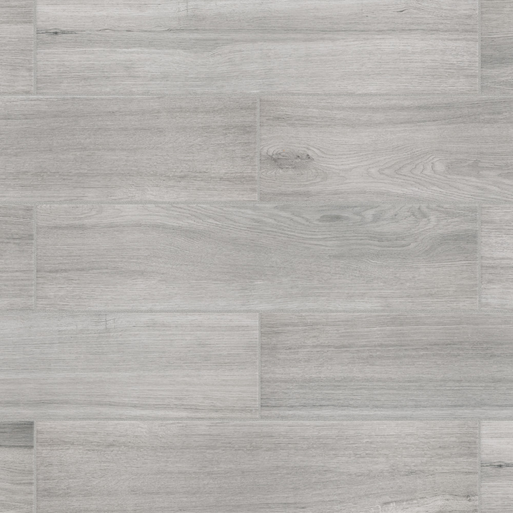 Llama Silver Smoke 8-1/2 in. x 35-1/2 in. Porcelain Floor and Wall Tile