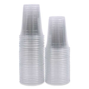 Boardwalk, Clear Plastic Cold Cups, 16 oz, PET