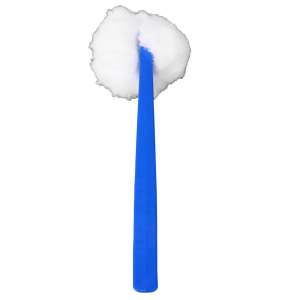 Impact, 5.75in, Deluxe Toilet Bowl Mop, Polypropylene Bristles, Blue