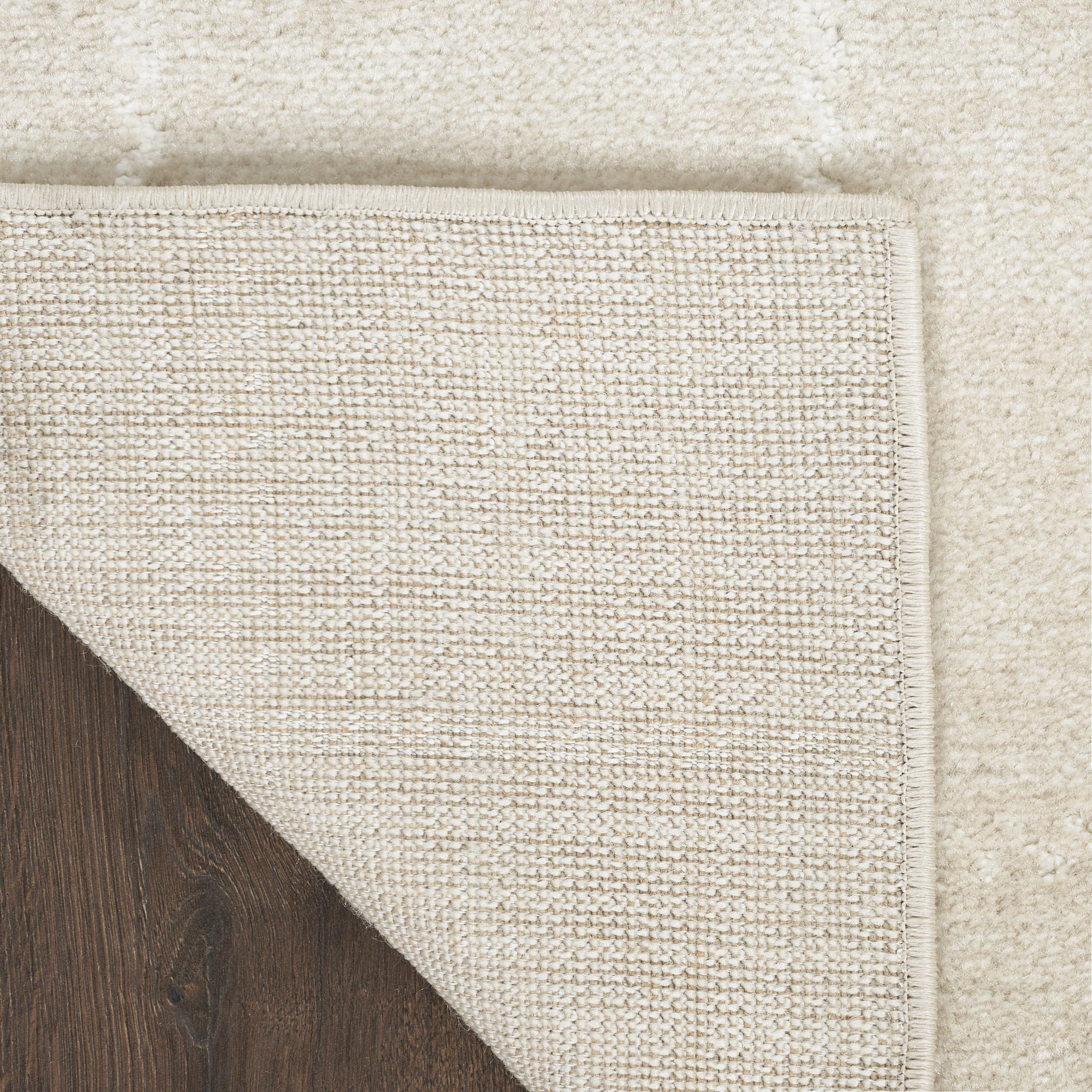 Nourison Serenity Home 7'10" x 9'10" Ivory Modern Indoor Rug