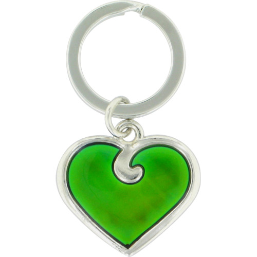 Heart Shaped Mood Key Chain