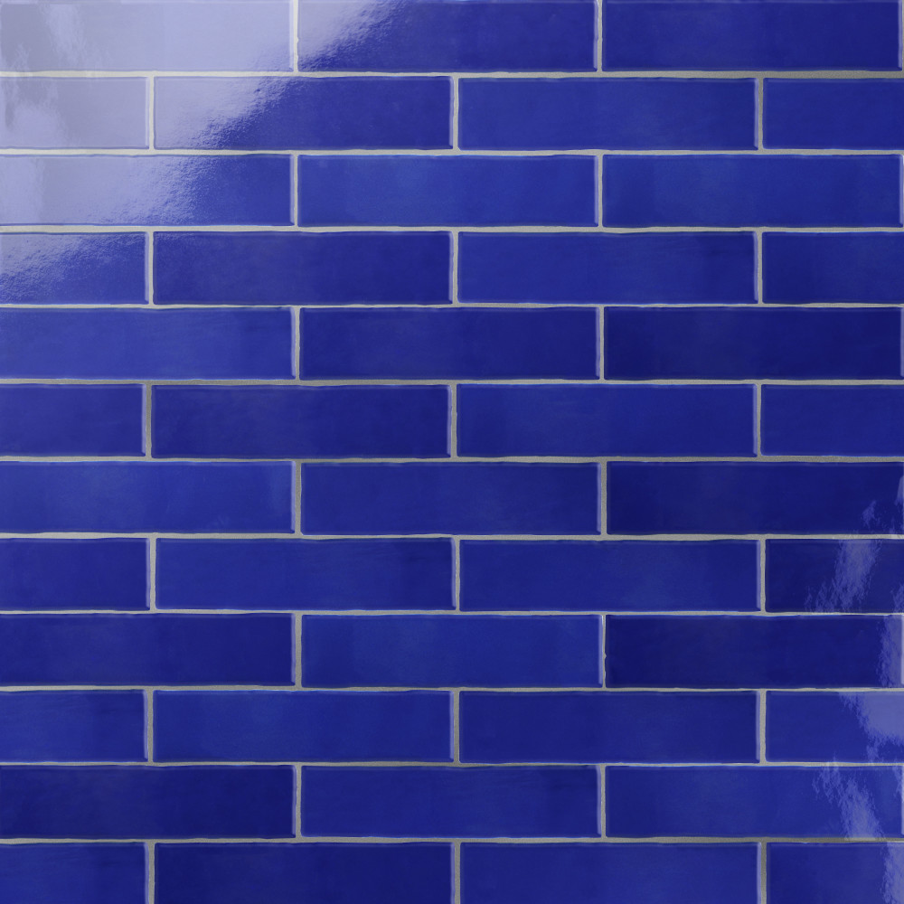 Viva Azul 3 in. x 12 in. Ceramic Wall Tile
