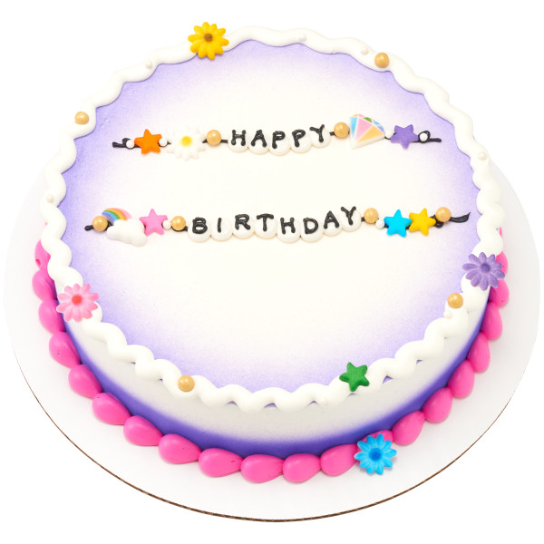 Rainbow Party Charms Assortment Dec-Ons® Decorations