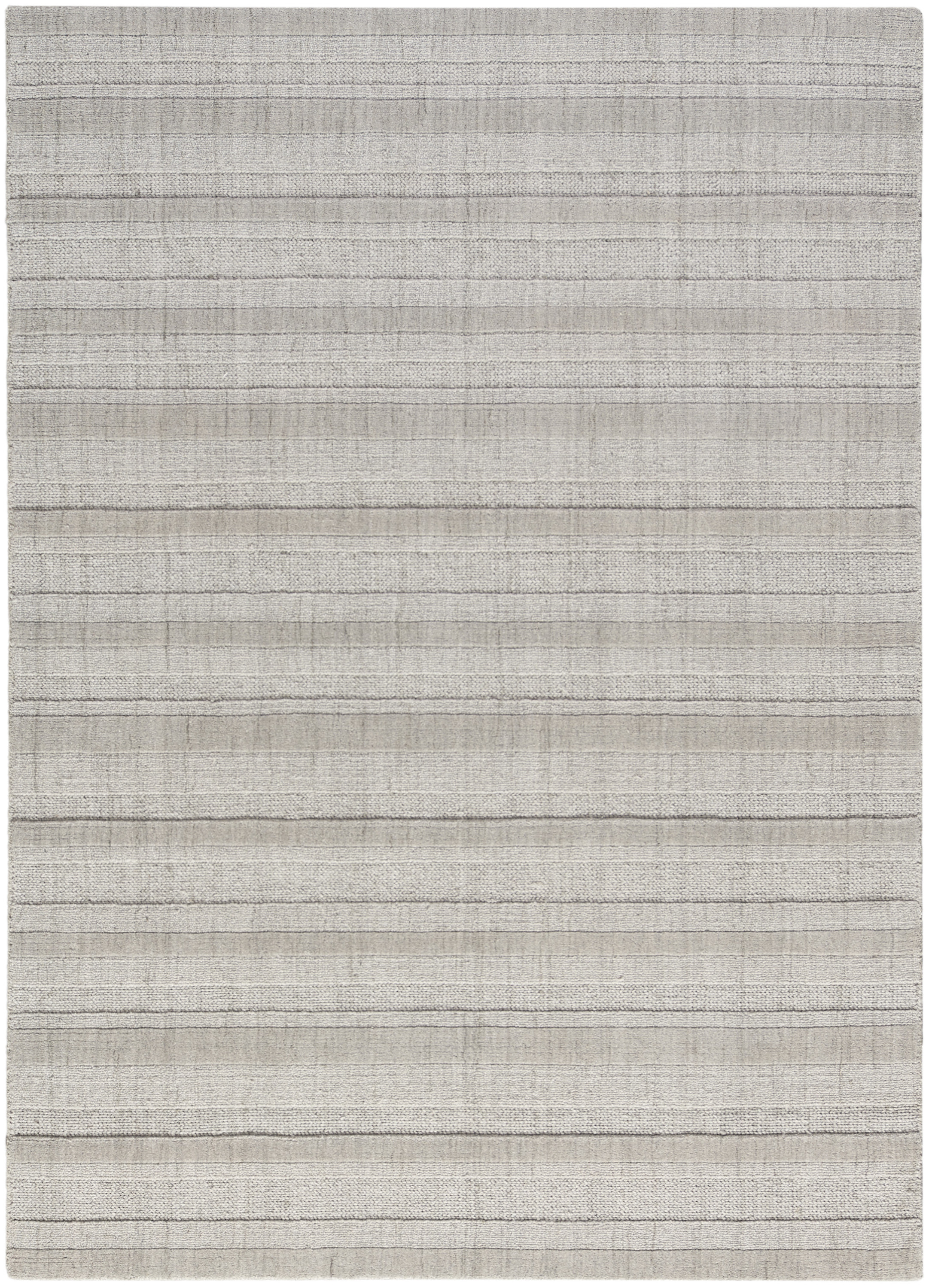 DKNY Pure Multi Weave 4' x 6' Grey Contemporary Indoor Rug