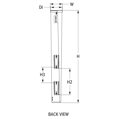 Engineering back view