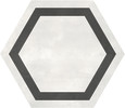Form Ivory Hexagon Frame 7X8