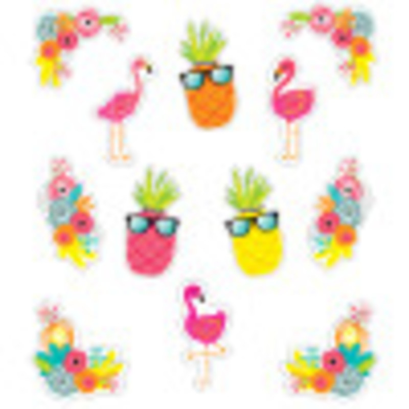 Simply Stylish Tropical Extra Large Cut-Outs, Pack of 12