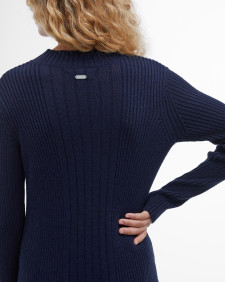 Ingrid Knitted Maxi Dress Classic Navy