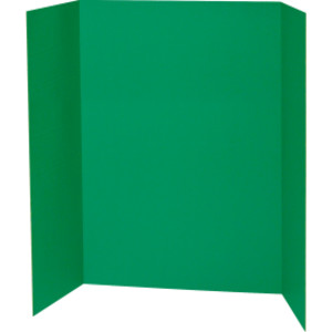 Presentation Board, Green, Single Wall, 48" x 36", 1 Board
