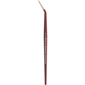 Velvetouch Minitightspt Brush, Synthetic Bristles, Short Handle Mixed Media Paintbrush, Scarlet, Size 3/0, 1 Count