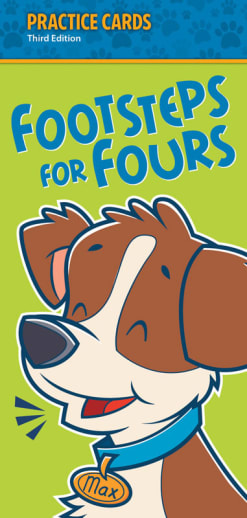 BJU Press Footsteps for Fours Practice Cards 3rd Edition
