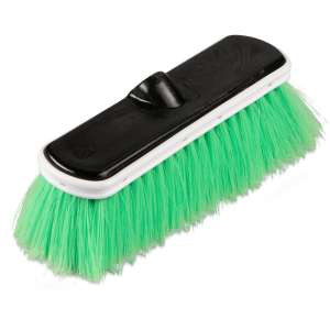 Carlisle, Flo-Pac, 10in, Flo-Thru Brush with Flagged Bristles, Nylex Bristles, Green