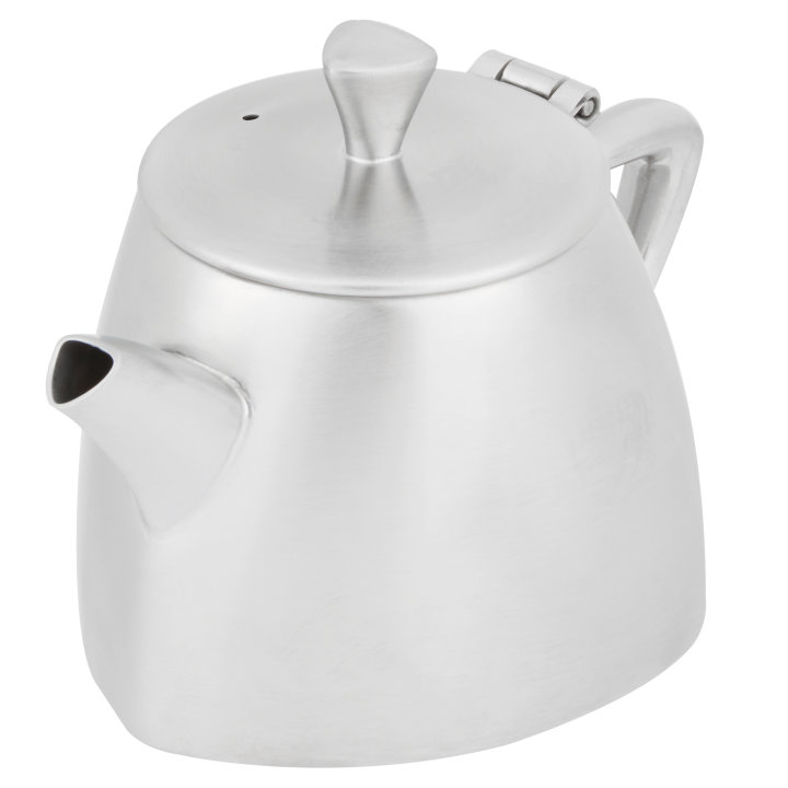 12-ounce Triennium™ stainless steel teapot in satin finish