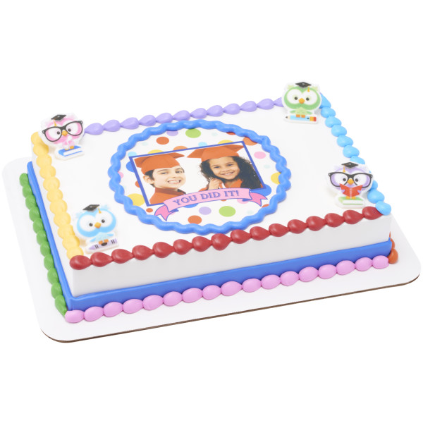 You Did It! PhotoCake® Edible Image® Frame