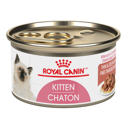 Royal Canin Feline Health Nutrition Kitten Thin Slices In Gravy Canned Cat Food