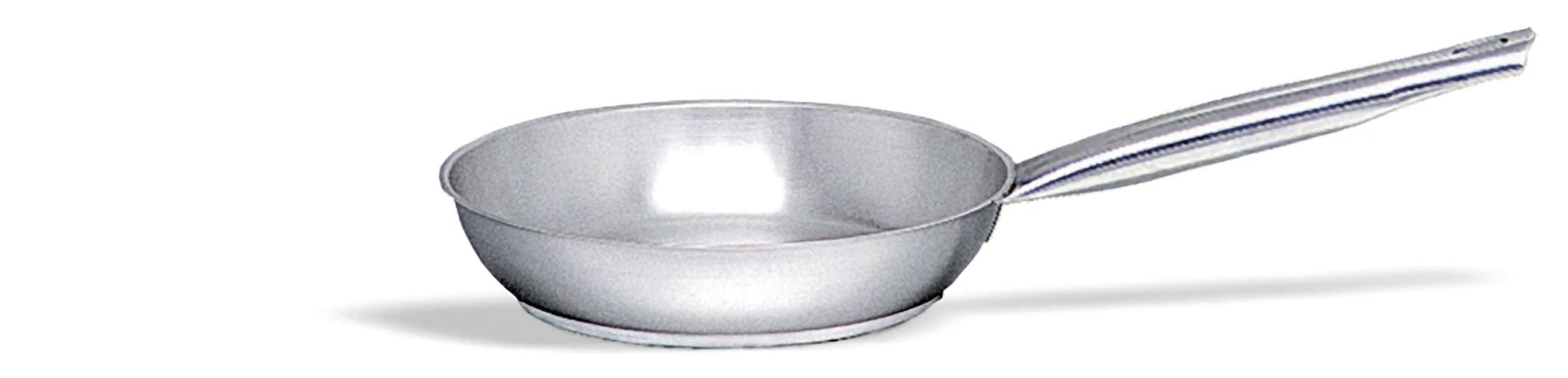 Sartén Inox-Pro Expert con mango Ergos de acero inoxidable de 32 centímetros lista para la inducción