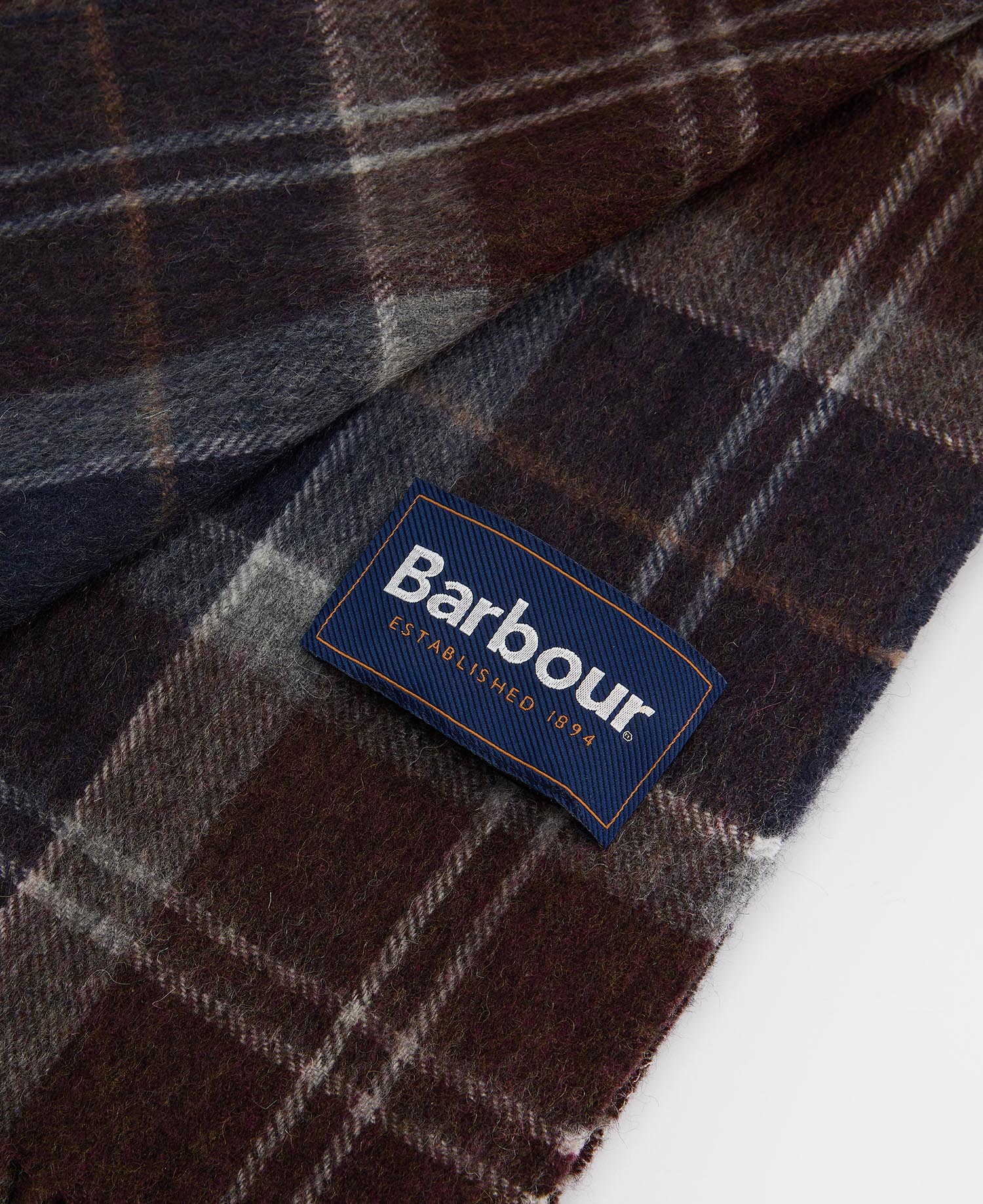 Braden Tartan Wool Scarf image number 2