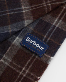 Sciarpa Braden in lana e tartan 