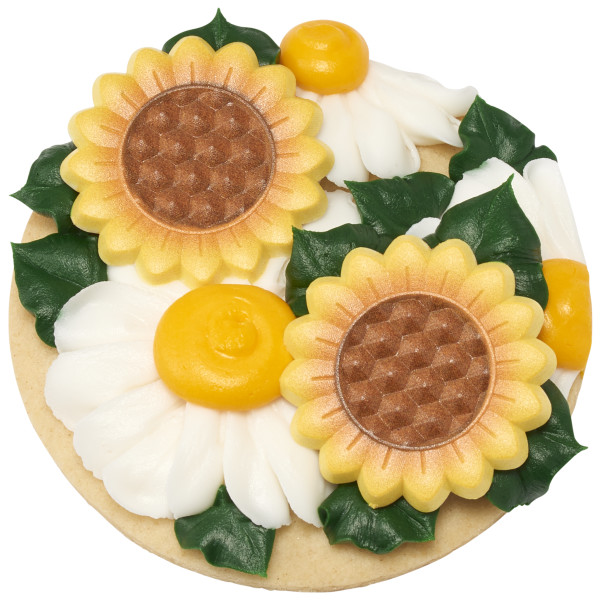 Sunflower Cupcake Rings