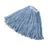 Rubbermaid Commercial, Dura Pro Blend Cut-End Wet Mop Head with 1" Headband, 16 oz, Blue