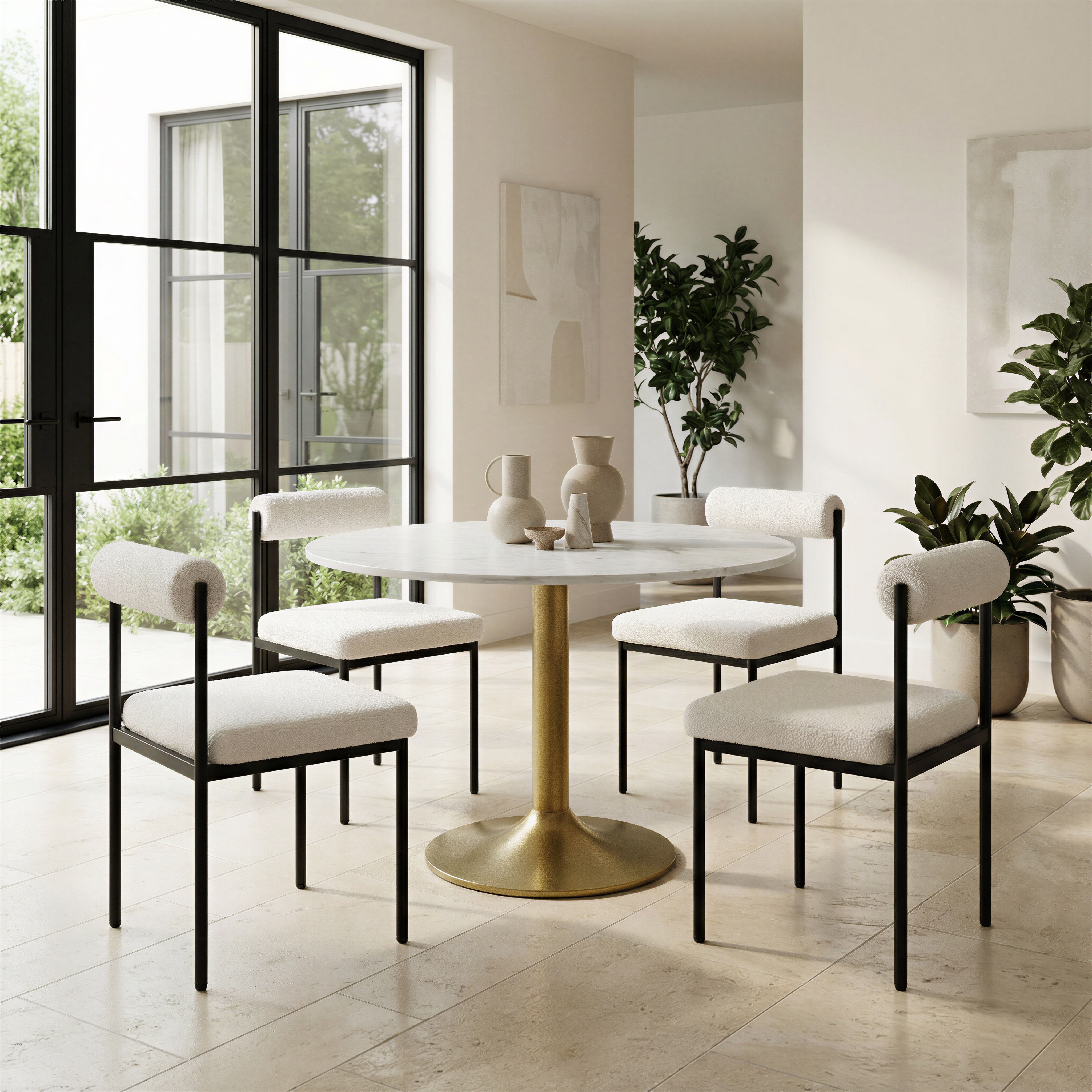 Livorno Dining Chair Ivory product image