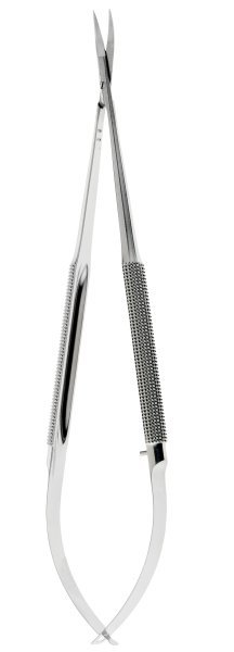 Nordent Castroviejo Scissor, Curved, Long