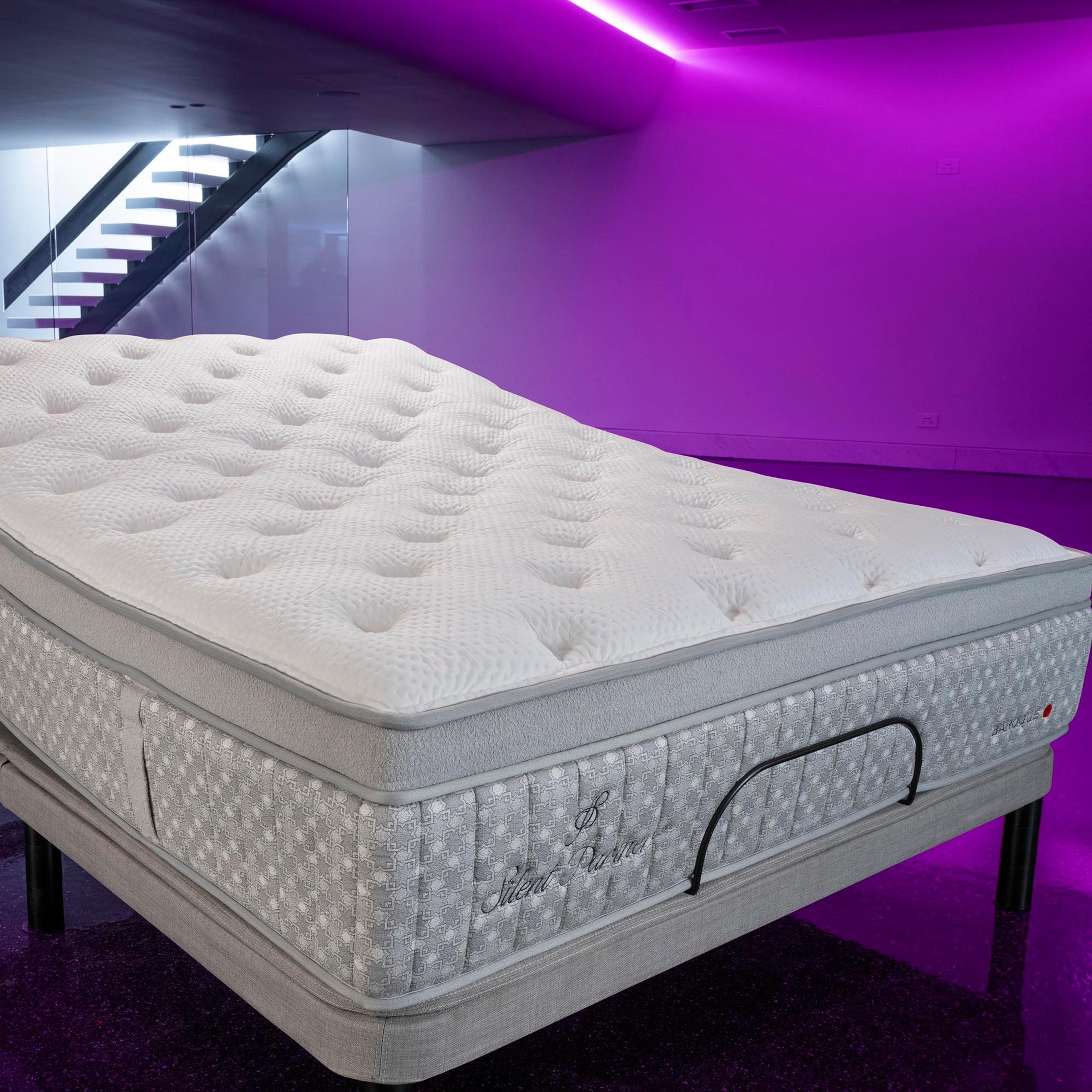 Lifestyle image of the Silent Partner Baroque Articulated Mattress, Firm from Forty Winks