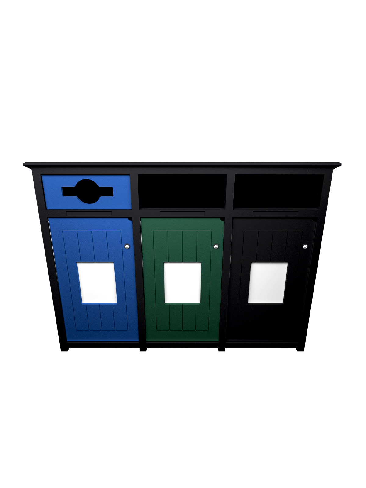 AURA – Triple – Unit – Standard – Mixed-Full-Full – Black-Blue-Green-Black