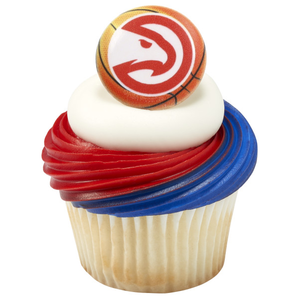 NBA Team Basketball Cupcake Rings
