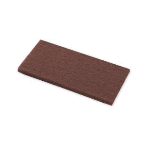 Hillyard, Trident® MFPP Rectangular Floor Pad, 6"x13, Maroon