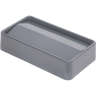 Carlisle, TrimLine, Square, ABS, 23 gal, Gray, Receptacle Lid