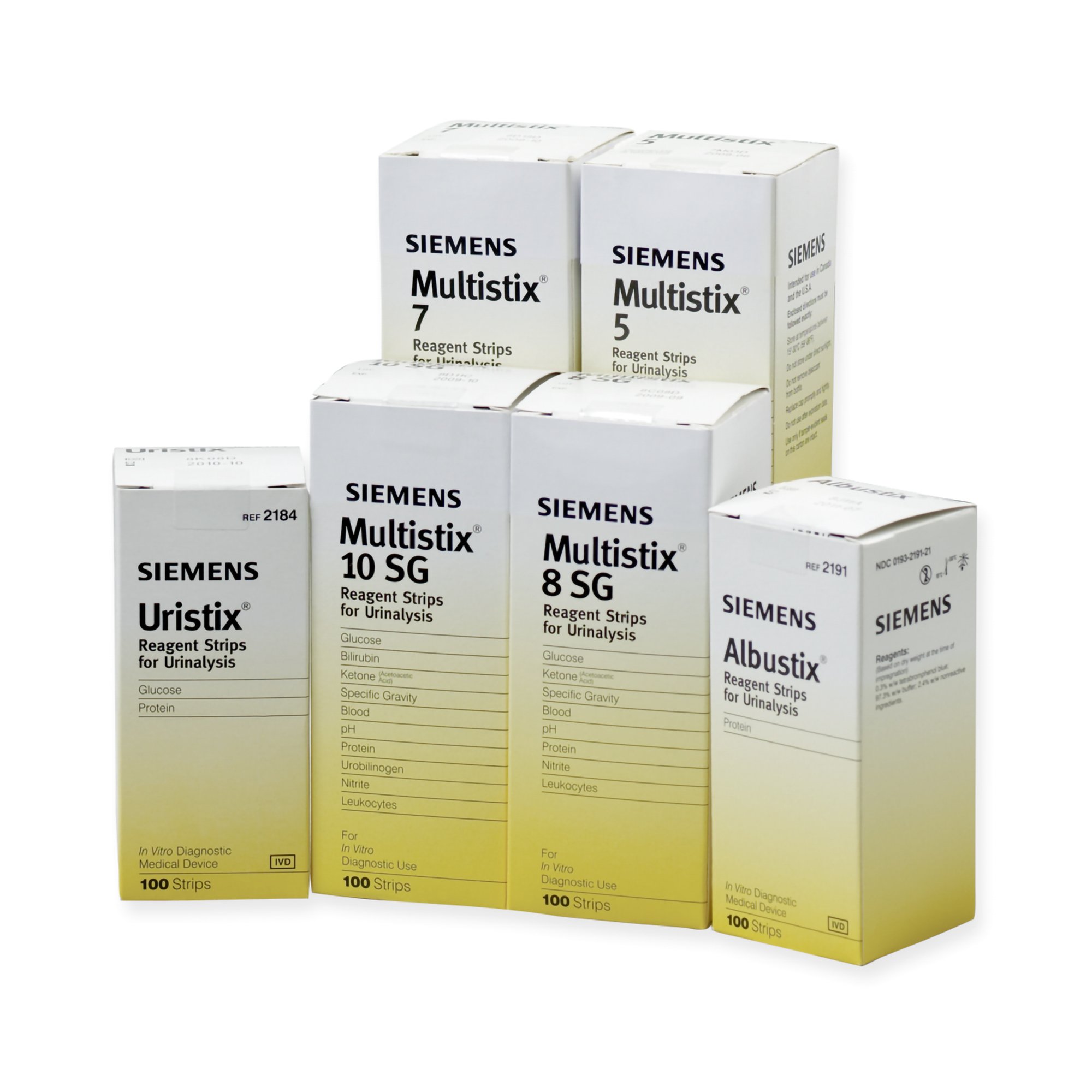 Uristix® 4 Urinalysis Reagent for Glucose, Leucocytes, Nitrite and Protein tests
