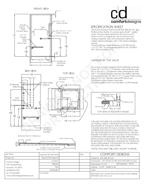 Spec Sheet