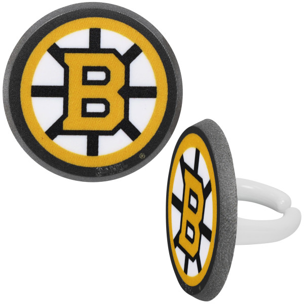 NHL® Team Puck Cupcake Rings